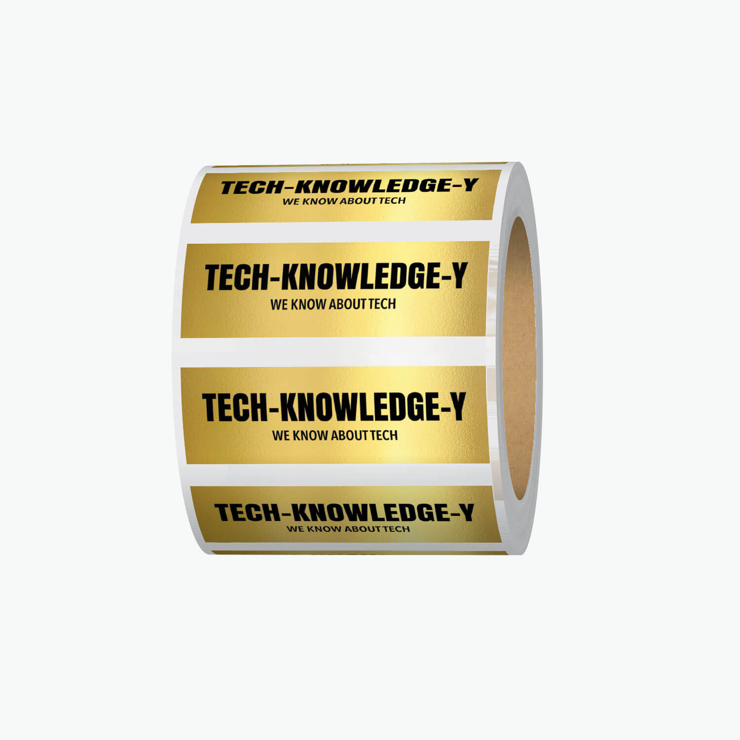 Adhesive Roll Labels - 1/2h x 1 1/2w Rectangle, RL-R12H - Marco Promos