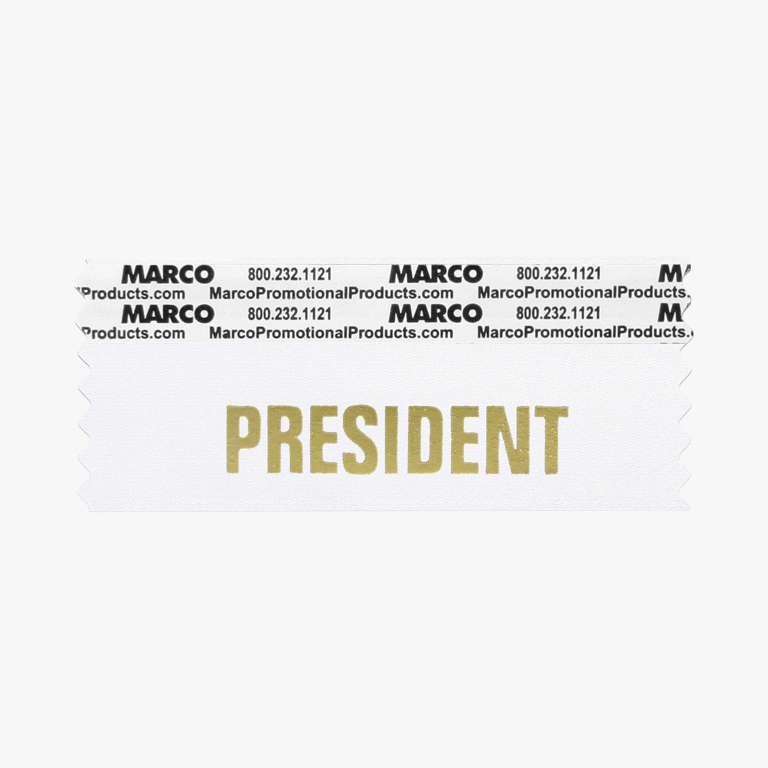 PRESIDENT Ribbon - Horizontal, H1-PRESIDENT