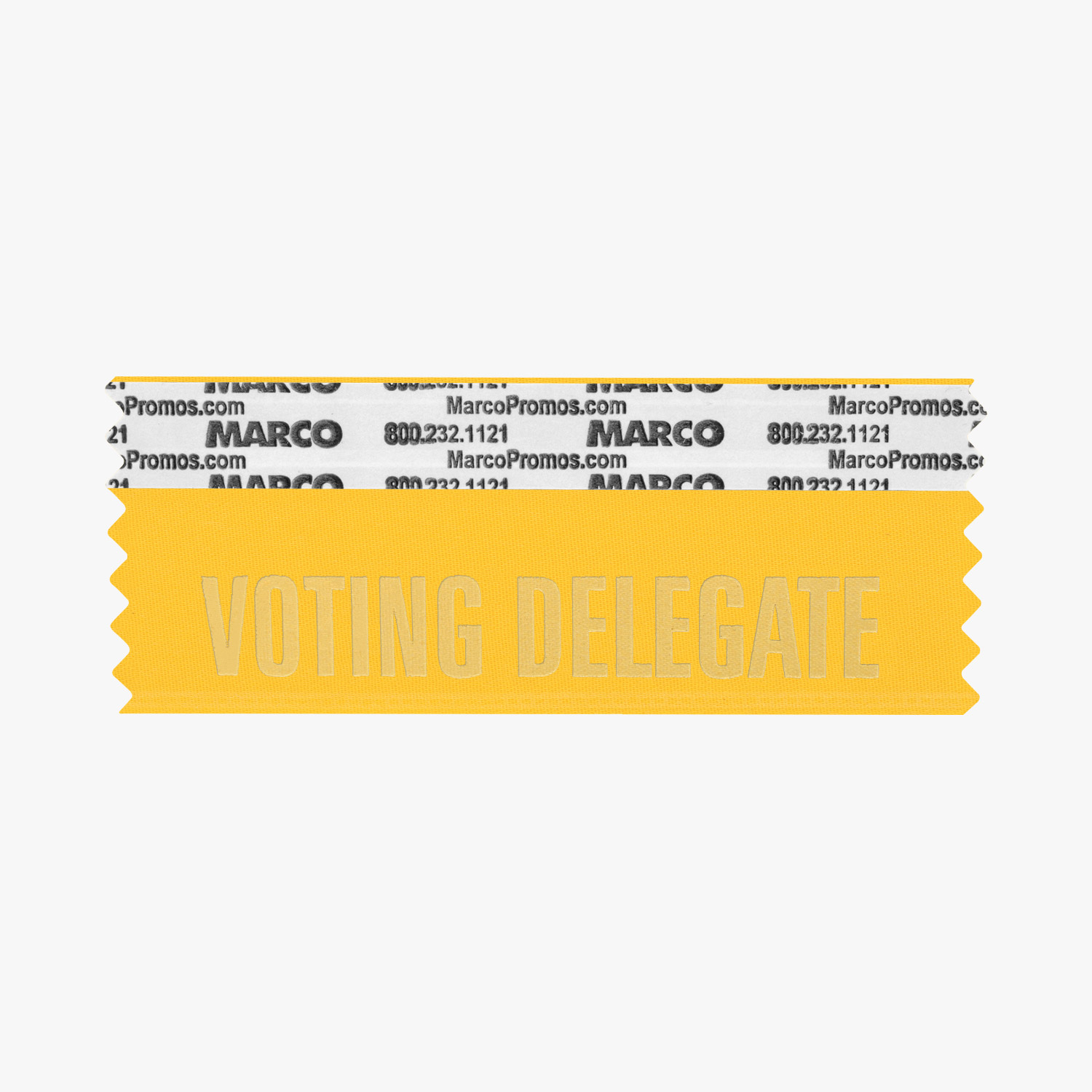 VOTING DELEGATE Ribbon - Horizontal, H1-VOTINGDELEGATE