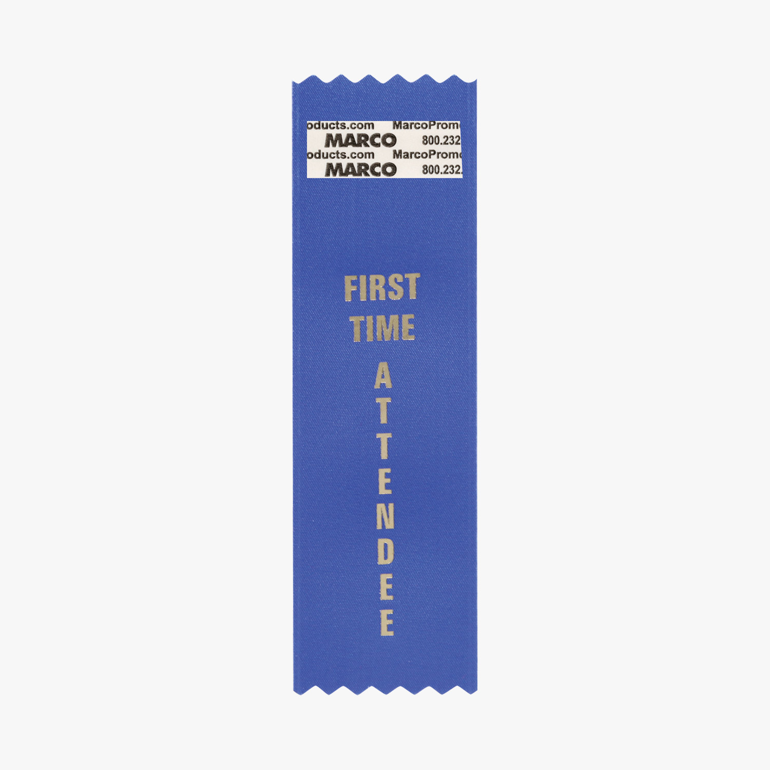 FIRST TIME ATTENDEE Ribbon - Vertical, V1-FIRSTTIMEATT