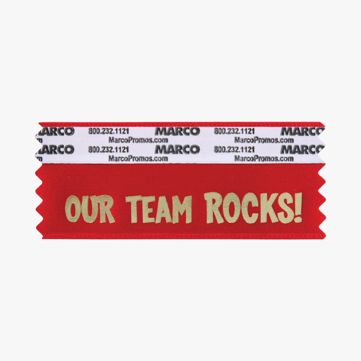 Out Team Rocks Background OUR TEAM ROCKS Ribbon - Horizontal, H1-OURTEAMROCKS