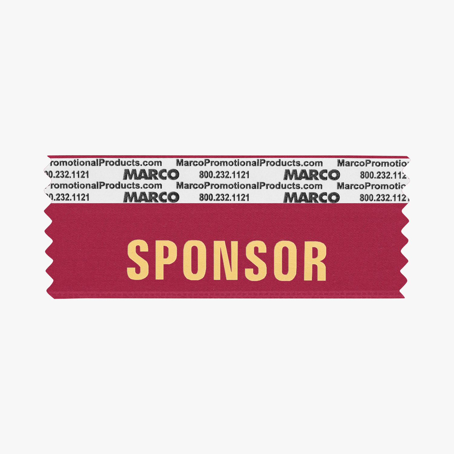 Sponsor Ribbons SPONSOR Ribbon - Horizontal, H1-SPONSOR