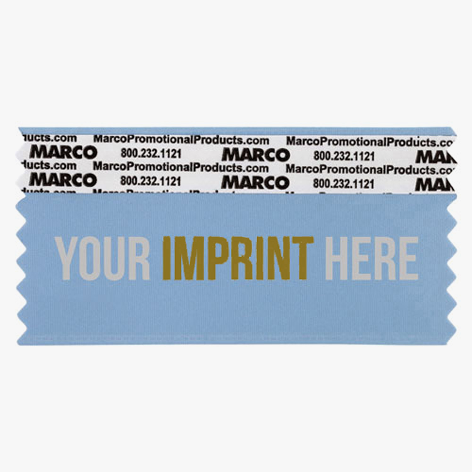 4 x 2 Horizontal Ribbon - Custom Title - 2 Color Imprint, H2-CUSTOM2C ...