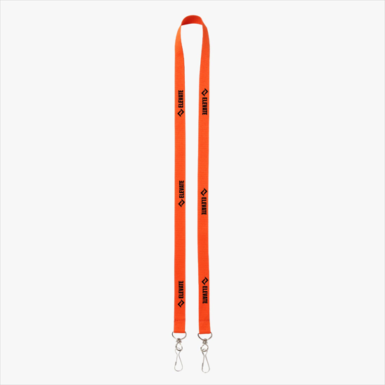 Plan Ahead & Save 5/8 Double-End Polyester Lanyard w/Double J-Hook