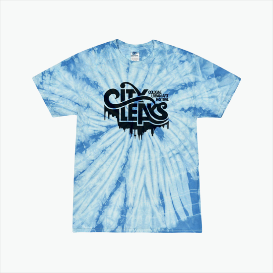 Tie Dyed Cotton Tee Adult - Spider