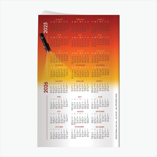 Pocket Calendar & Guide - Health & Safety - Family Safety