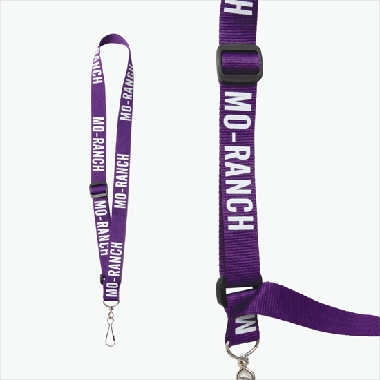 Plan Ahead & Save 5/8 Polyester Lanyard - Swivel Bulldog Clip