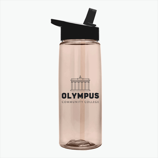26 oz. Tritan Flair Bottle w/Flip Straw Lid