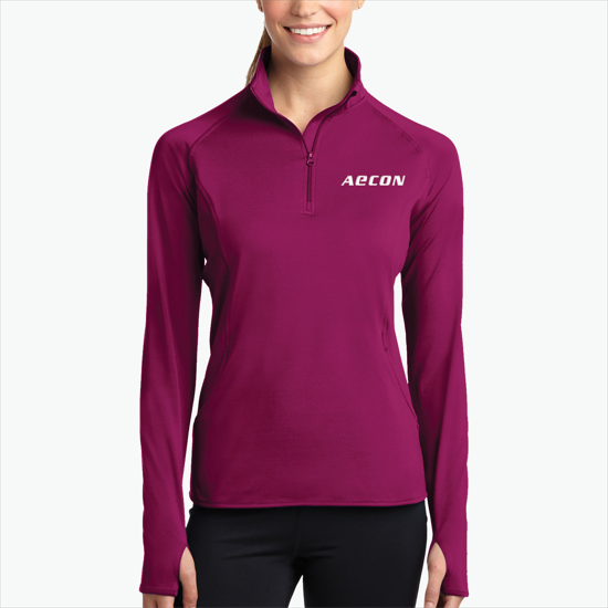 Sport Tek® Stretch 1/2 Zip Pullover - Women's