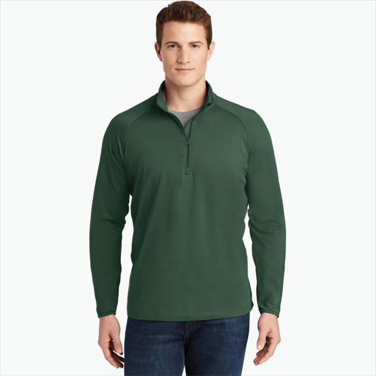 Sport Tek® Stretch 1/2 Zip Pullover - Men's