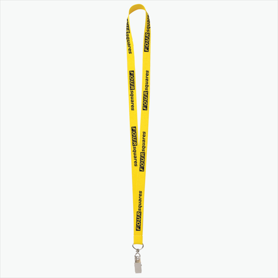 Plan Ahead & Save 5/8 Polyester Lanyard - Swivel Bulldog Clip