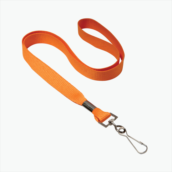 5/8 Polyester Lanyard - Blank - Swivel Hook