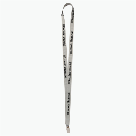 Plan Ahead & Save 5/8 Polyester Lanyard - Non-Swivel Bulldog Clip