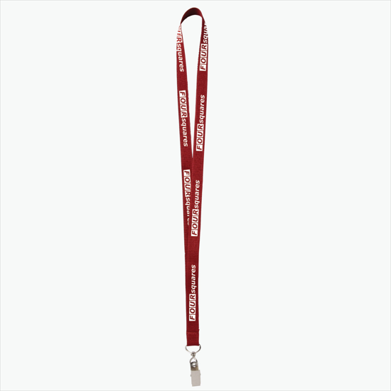 Plan Ahead & Save 5/8 Polyester Lanyard - Swivel Bulldog Clip