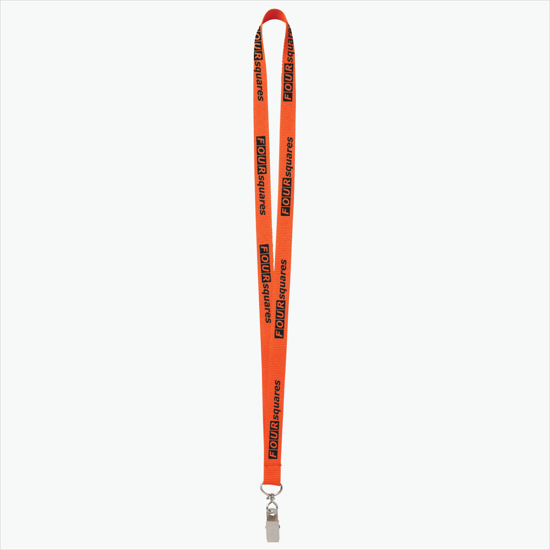 Plan Ahead & Save 5/8 Polyester Lanyard - Swivel Bulldog Clip