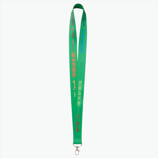 Plan Ahead & Save - 1 Economy Poly-Dye Full-Color Printed Lanyard w/Lobster Claw