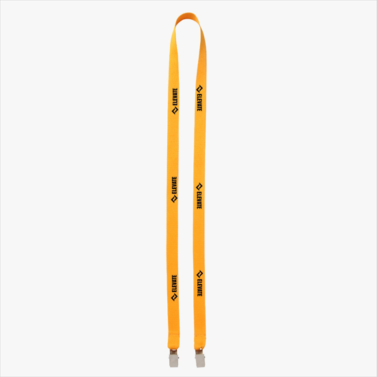 Plan Ahead & Save 5/8 Double-End Polyester Lanyard w/Double Non-Swivel Bulldog Clip