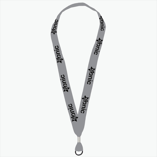 1 One Ply Cotton Lanyard - O-Ring