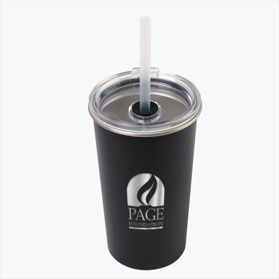 20 oz Arlo Classics Stainless Steel Tumbler with Straw - Engraved