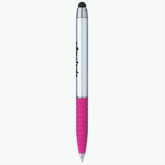 Silver Cool Grip Stylus Pen