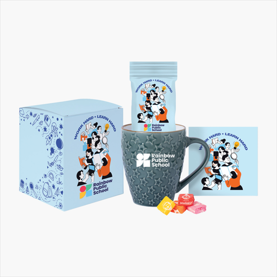 Shoot for the Starburst Mug and Candy Gift Set - Back to School