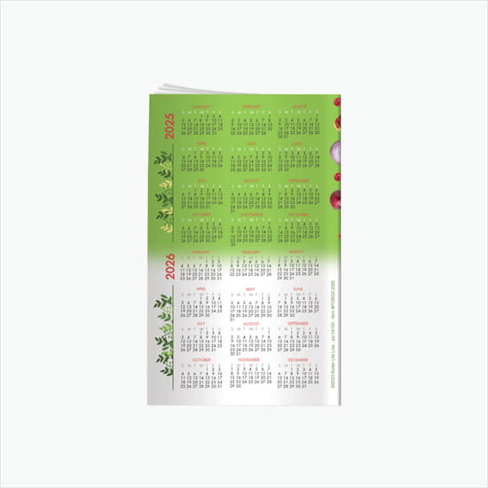 Pocket Calendar & Guide - Health & Safety - Good Health