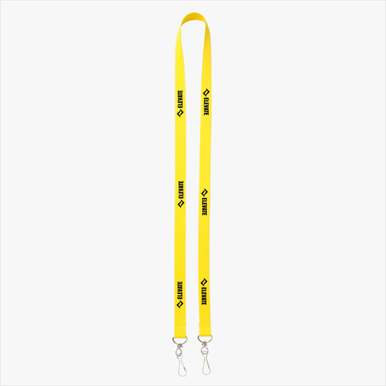 Plan Ahead & Save 5/8 Double-End Polyester Lanyard w/Double J-Hook