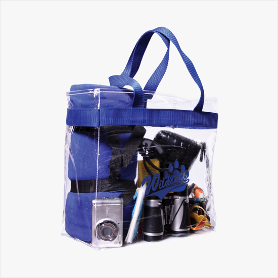 Clear Game Day Stadium Tote