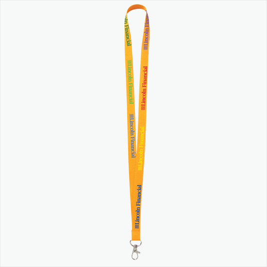 Plan Ahead & Save - 5/8 Economy Poly-Dye Full-Color Printed Lanyard w/Lobster Claw