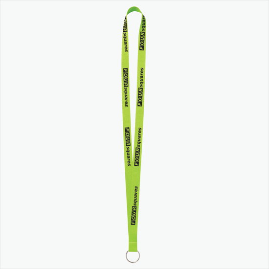 Plan Ahead & Save 5/8 Polyester Lanyard - Key Ring