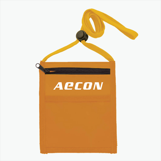 Plan Ahead & Save Event Essential Nylon Neck Wallet