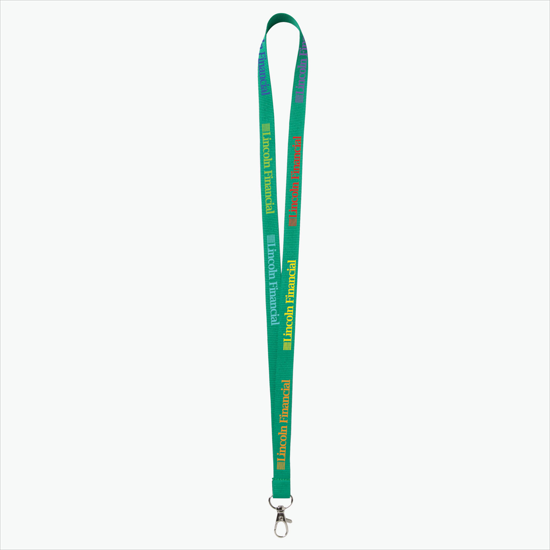 Plan Ahead & Save - 5/8 Economy Poly-Dye Full-Color Printed Lanyard w/Lobster Claw