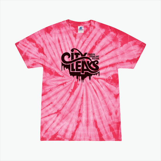 Tie Dyed Cotton Tee Adult - Spider