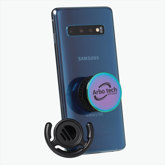 PopSockets® Phone Stand with Mount - Iridescent