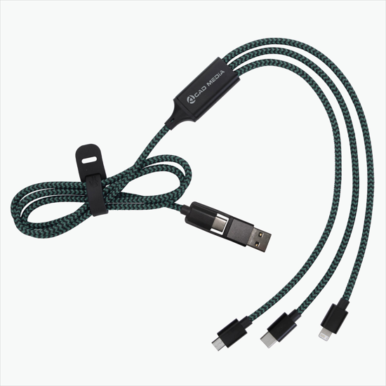 Braided All-Over Charging Cable - 24-Hour Production