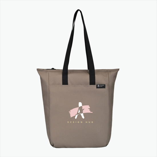 Renew rPET Zippered Tote - Full Color