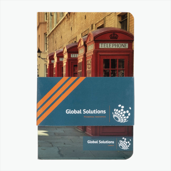 Full Color Mini Notebook 3-Pack with Band
