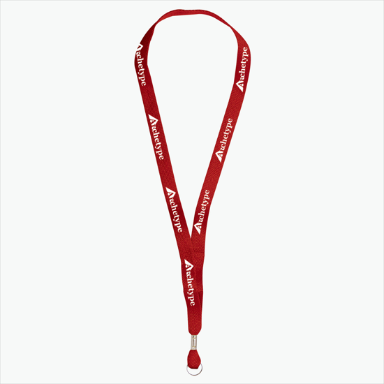 5/8 One Ply Cotton Lanyard - Split Ring