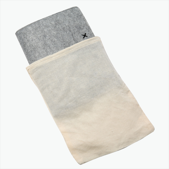 Pinyon Recycled Felt Mini Padfolio