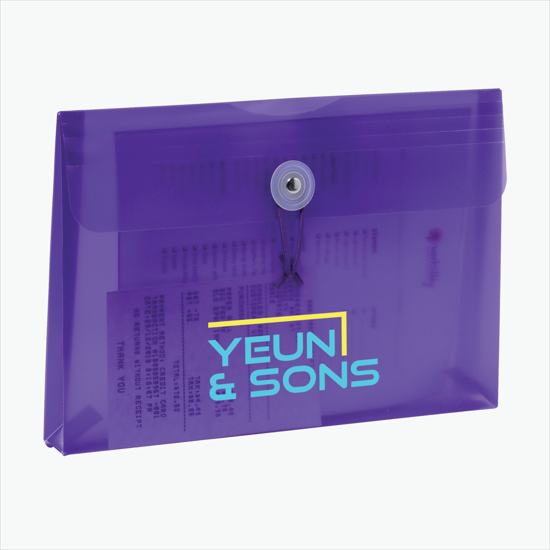 Duralopes Small Poly Envelope - Multi-Color Imprint