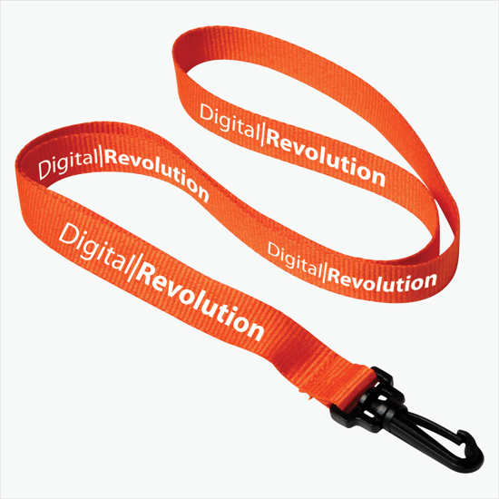 Plan Ahead & Save 5/8 Polyester Lanyard - Plastic J-Hook