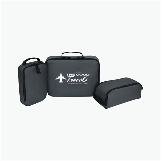 Renew rPET 3 Piece Packing Cube Set - 24-Hour Production
