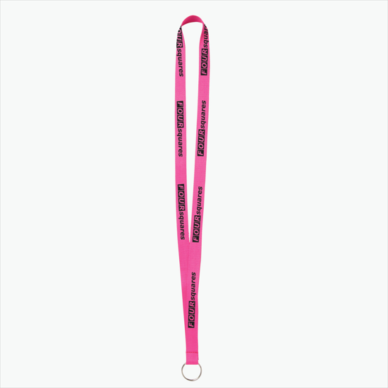 Plan Ahead & Save 5/8 Polyester Lanyard - Key Ring