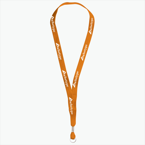 5/8 One Ply Cotton Lanyard - Split Ring