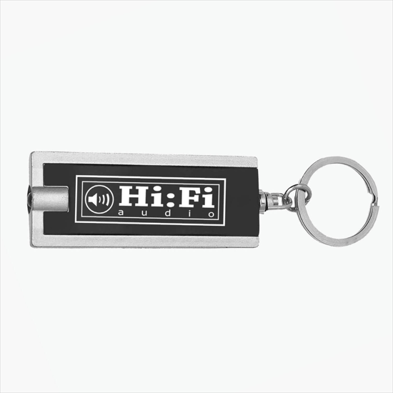 Rectangular Flashlight Keychain