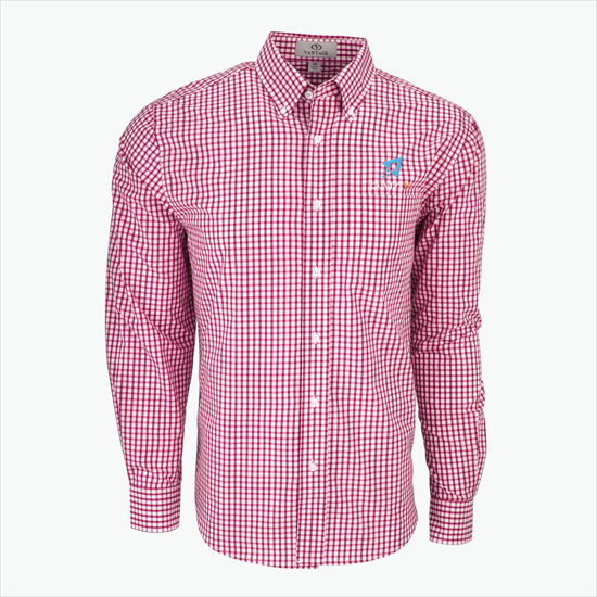 Easy-Care Gingham Shirt - Men's