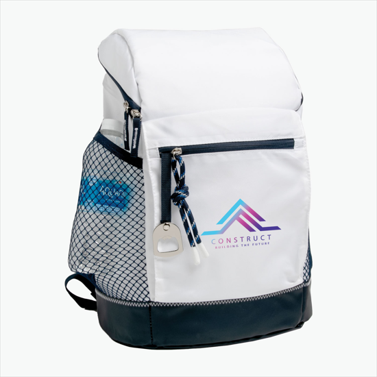 Harborside Backpack Cooler - Full Color