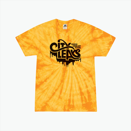 Tie Dyed Cotton Tee Adult - Spider
