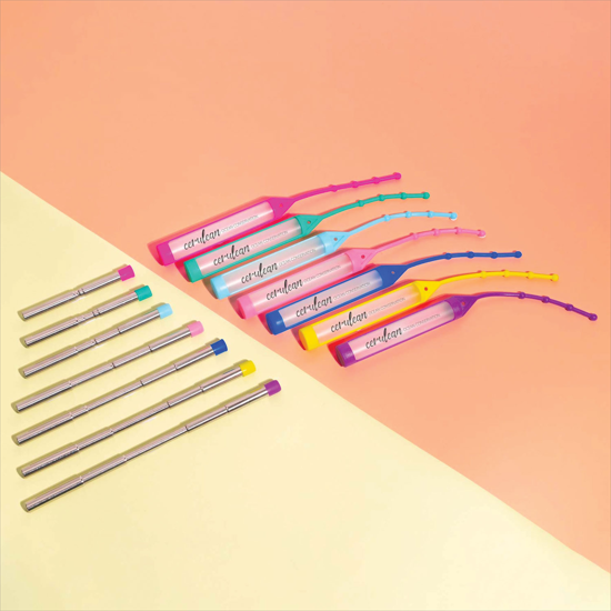 Expandable Steel Straw with Case - Clearance