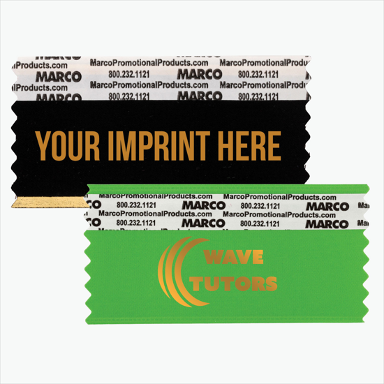 4 x 2 Horizontal Ribbon - Custom Title